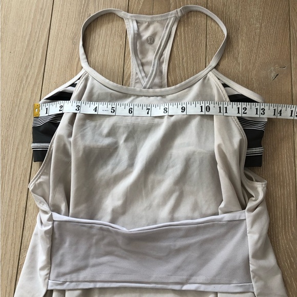 Lululemon Groovy Stripe Nimbus Amped Up Tank - Picture 2 of 11
